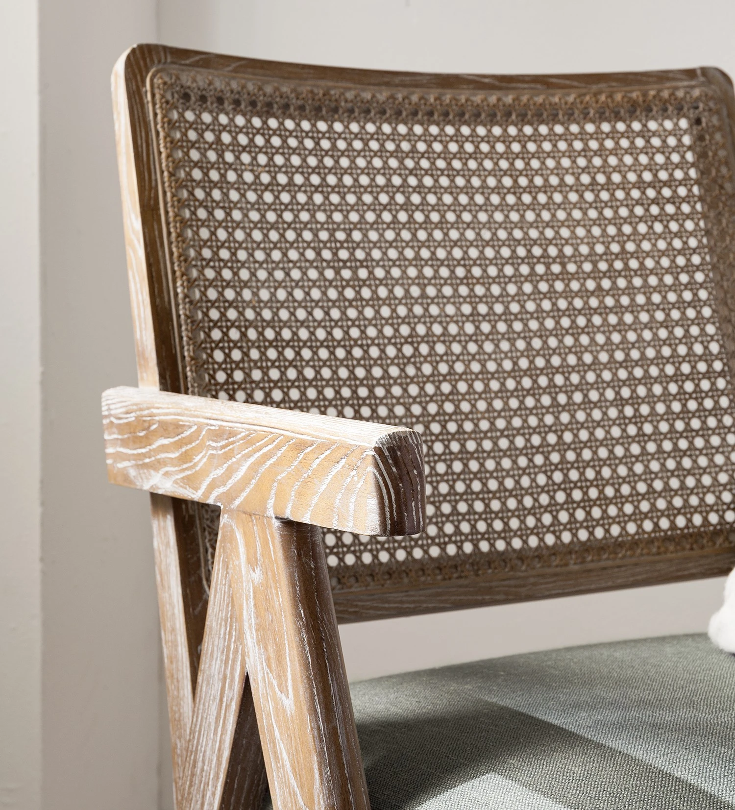 Maison Belfort Sessel Ruber - Webstoff - Grau 10 Maison Belfort Sessel Ruber - Webstoff - Grau – Bild 10