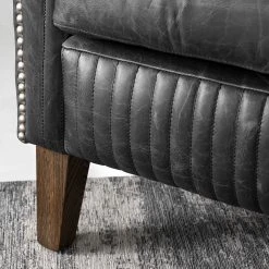 Ars manufacti Sessel Membre II - Echtleder - Schwarz 29 Ars manufacti Sessel Membre II - Echtleder - Schwarz -Wohnzimmermöbel boutique en ligne 1000180880 210311 10223800011 DETAILS P000000001000180880