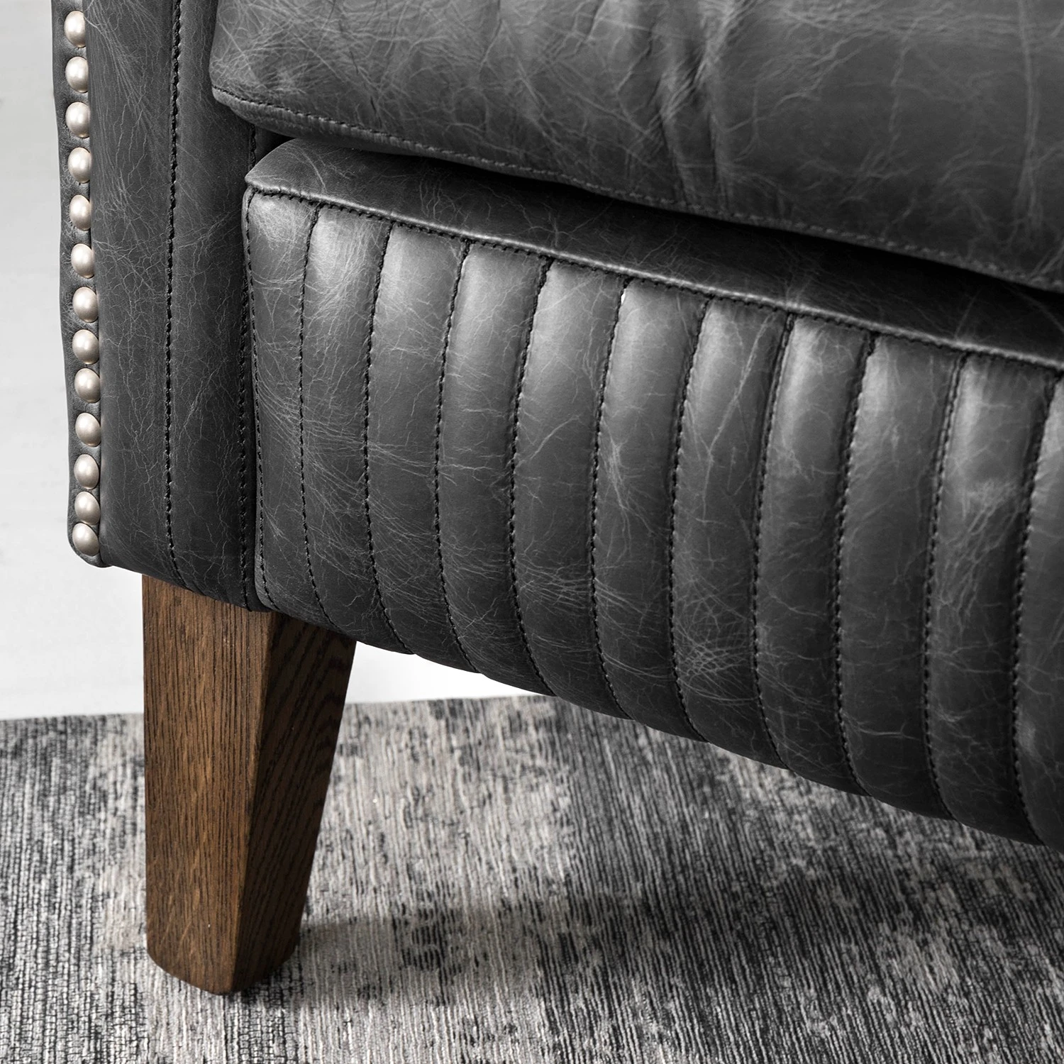 Ars manufacti Sessel Membre II - Echtleder - Schwarz 15 Ars manufacti Sessel Membre II - Echtleder - Schwarz – Bild 15