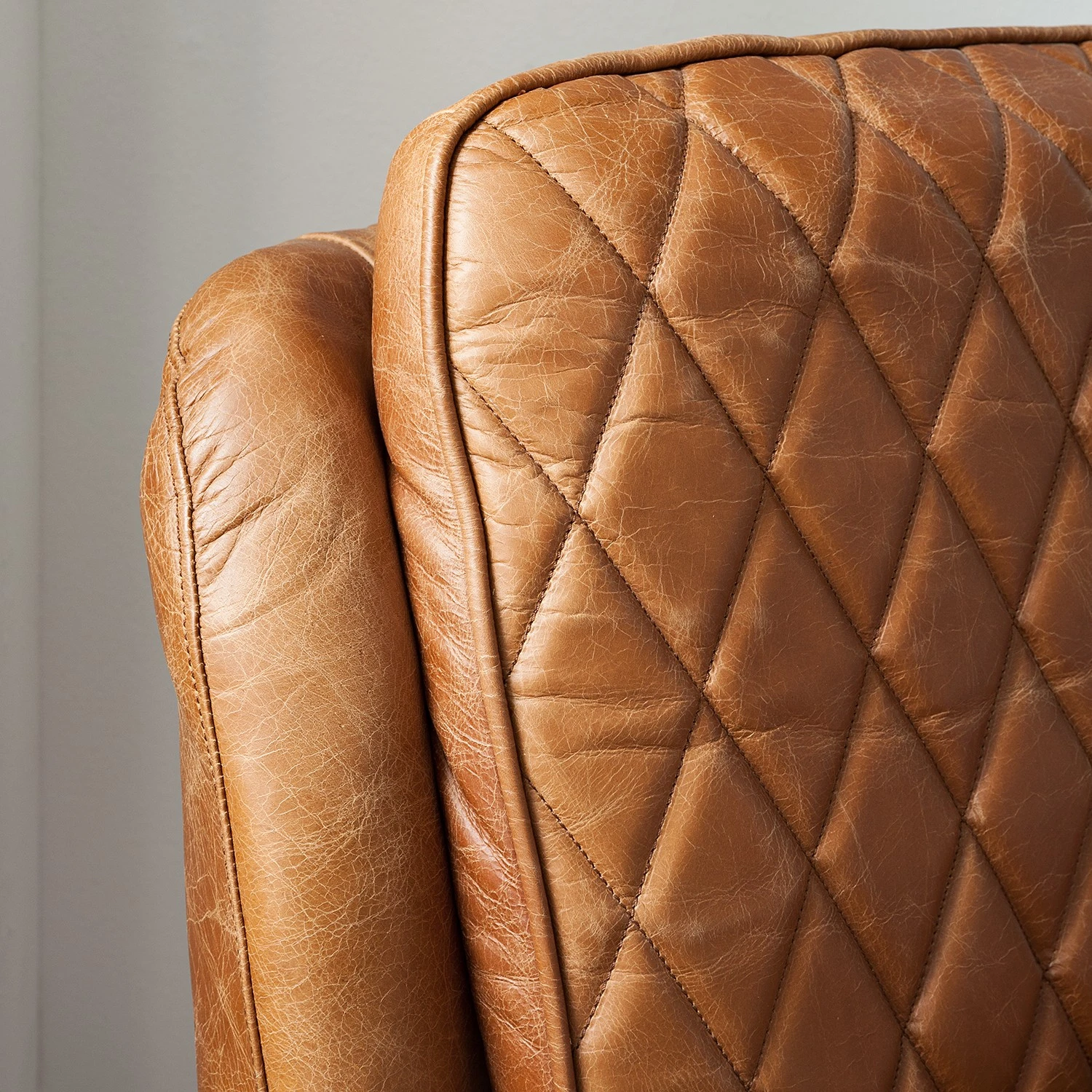 Ars manufacti Sessel Belrose II - Echtleder - Cognac 14 Ars manufacti Sessel Belrose II - Echtleder - Cognac – Bild 14