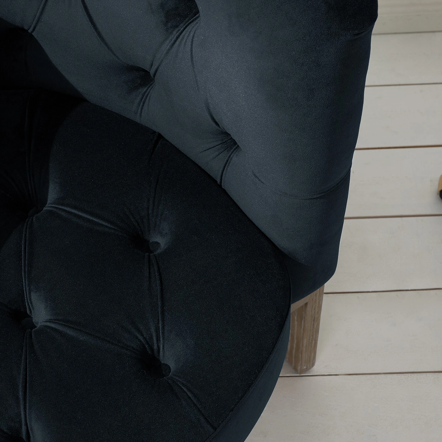 Maison Belfort Sessel Drysdale - Samt - Marineblau 11 Maison Belfort Sessel Drysdale - Samt - Marineblau – Bild 11