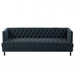 Jack & Alice Sofa Mindarie (3-sitzer) - Samt - Dunkelblau -Wohnzimmermöbel boutique en ligne 1000180887 201021 14380900011 DETAILS P000000001000180887