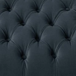 Jack & Alice Sofa Mindarie (3-sitzer) - Samt - Dunkelblau -Wohnzimmermöbel boutique en ligne 1000180887 201021 14381200017 DETAILS P000000001000180887