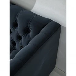Jack & Alice Sofa Mindarie (3-sitzer) - Samt - Dunkelblau -Wohnzimmermöbel boutique en ligne 1000180887 210202 11335700013 DETAILS P000000001000180887