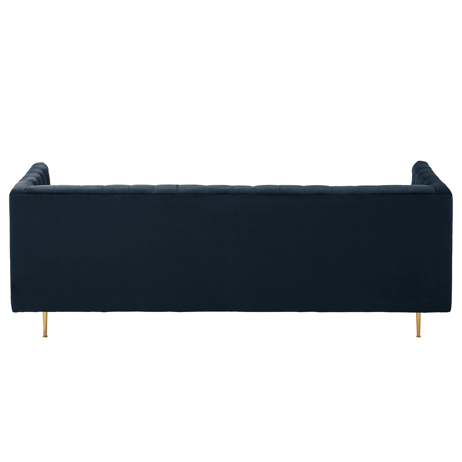 Jack & Alice Sofa Reynella II (3-sitzer) - Samt - Marineblau 6 Jack & Alice Sofa Reynella II (3-sitzer) - Samt - Marineblau – Bild 6