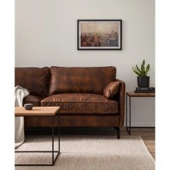 Ars manufacti Sofa Quesada (3-sitzer) - Echtleder - Braun -Wohnzimmermöbel boutique en ligne 1000180893 200724 14201600003 DETAILS P000000001000180893