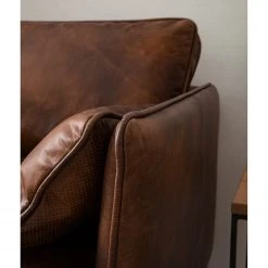 Ars manufacti Sofa Quesada (3-sitzer) - Echtleder - Braun -Wohnzimmermöbel boutique en ligne 1000180893 200724 14201700005 DETAILS P000000001000180893