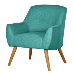 Mørteens Sessel Coolbie II - Webstoff - Türkis