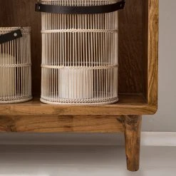 Ars manufacti Highboard Buuda - Akazie massiv - Ecru / Akazie -Wohnzimmermöbel boutique en ligne 1000182054 200227 06193100005 MOOD DETAILS P000000001000182054 mood