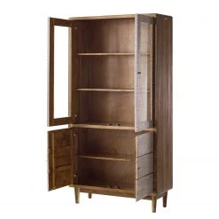 Ars manufacti Vitrinenschrank Buuda - Akazie massiv - Ecru / Akazie 26 Ars manufacti Vitrinenschrank Buuda - Akazie massiv - Ecru / Akazie -Wohnzimmermöbel boutique en ligne 1000182056 200225 06193500019 DETAILS P000000001000182056