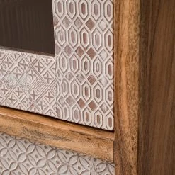 Ars manufacti Vitrinenschrank Buuda - Akazie massiv - Ecru / Akazie 21 Ars manufacti Vitrinenschrank Buuda - Akazie massiv - Ecru / Akazie -Wohnzimmermöbel boutique en ligne 1000182056 200227 06193200017 MOOD DETAILS P000000001000182056 mood