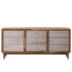 Ars manufacti Sideboard Buuda - Akazie massiv - Ecru / Akazie 23 Ars manufacti Sideboard Buuda - Akazie massiv - Ecru / Akazie -Wohnzimmermöbel boutique en ligne 1000182064 200225 06193600029 DETAILS P000000001000182064