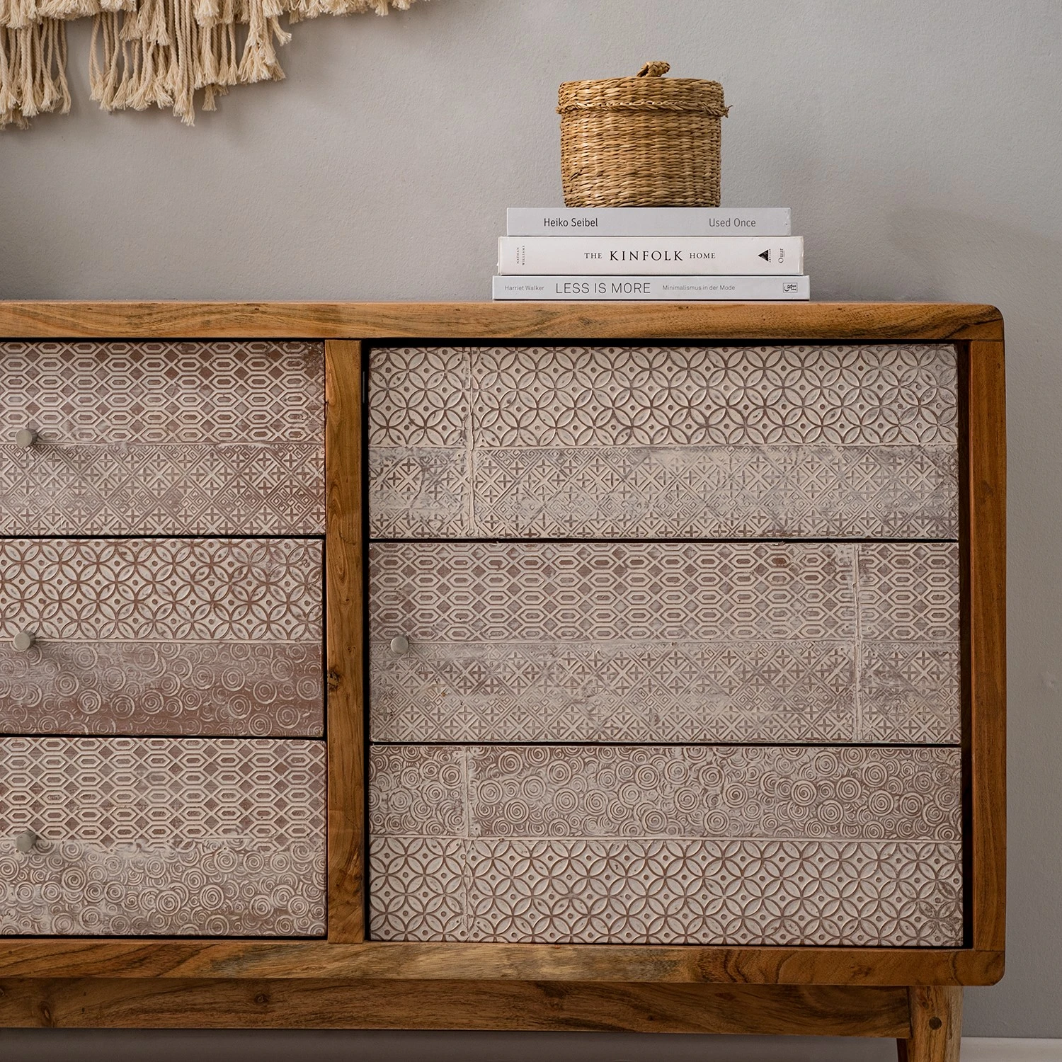 Ars manufacti Sideboard Buuda - Akazie massiv - Ecru / Akazie 3 Ars manufacti Sideboard Buuda - Akazie massiv - Ecru / Akazie – Bild 3