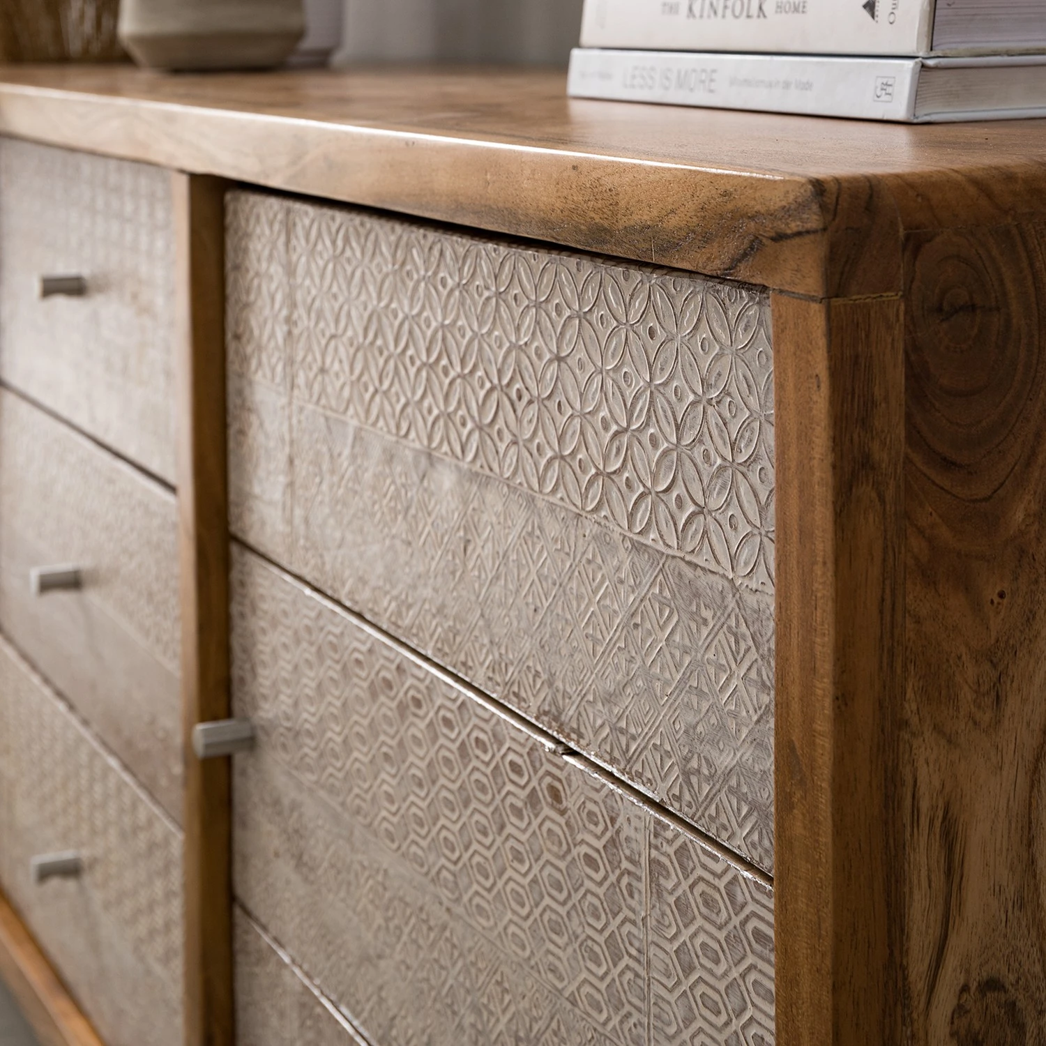 Ars manufacti Sideboard Buuda - Akazie massiv - Ecru / Akazie 7 Ars manufacti Sideboard Buuda - Akazie massiv - Ecru / Akazie – Bild 7