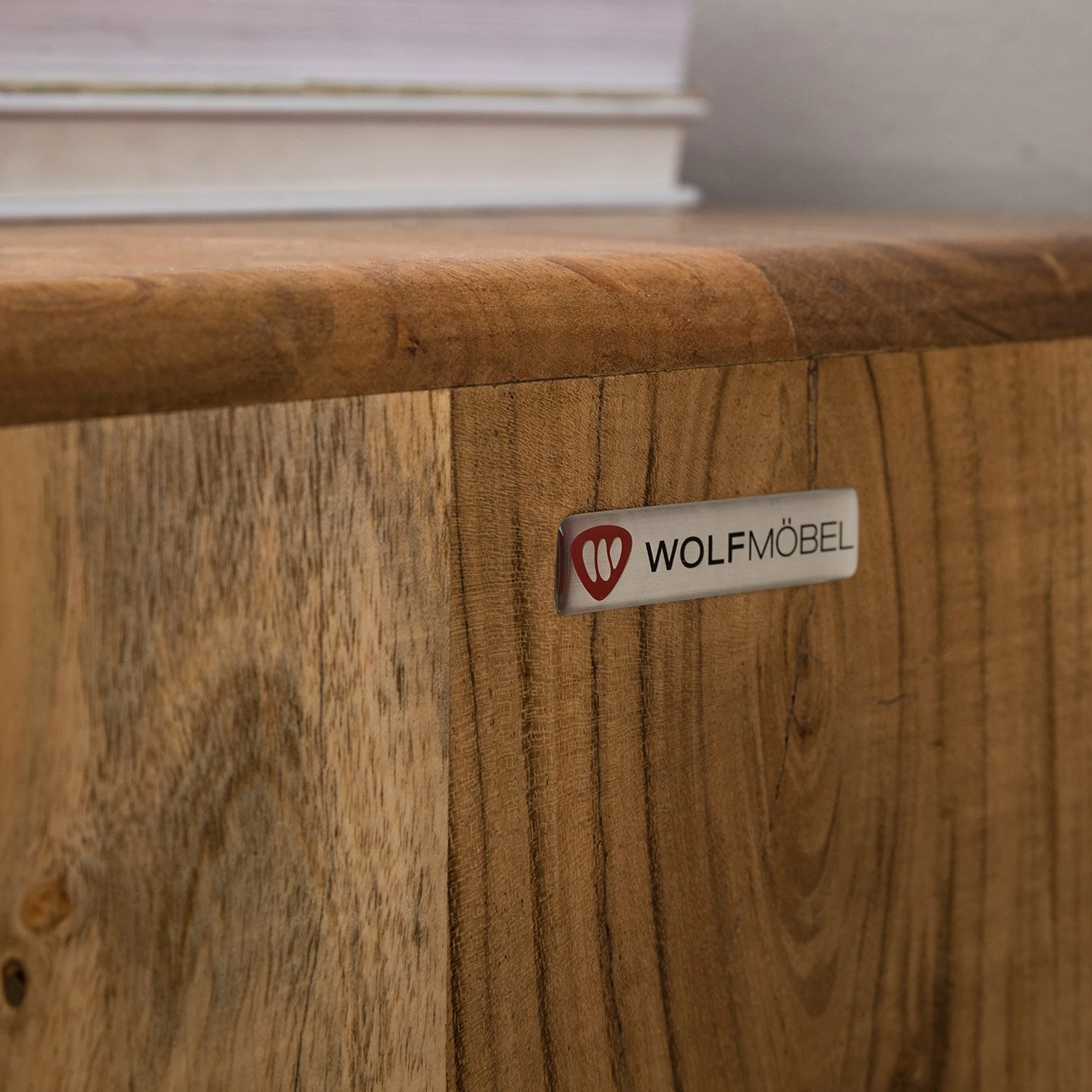 Ars manufacti Sideboard Buuda - Akazie massiv - Ecru / Akazie 8 Ars manufacti Sideboard Buuda - Akazie massiv - Ecru / Akazie – Bild 8