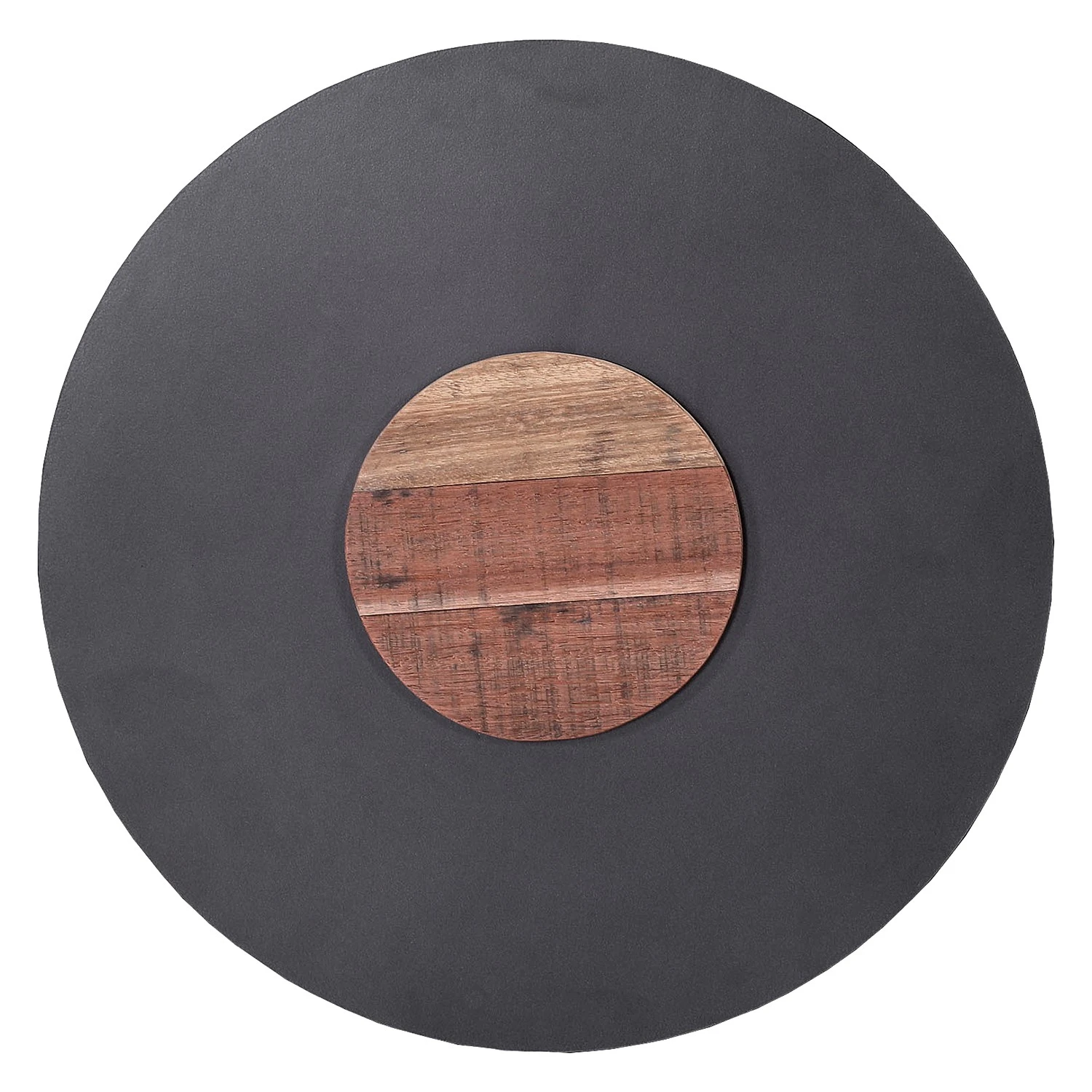 Ars manufacti Beistelltisch Fylo - Metall / Altholz massiv - Schwarz - Höhe: 51 cm 5 Ars manufacti Beistelltisch Fylo - Metall / Altholz massiv - Schwarz - Höhe: 51 cm – Bild 5