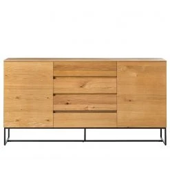 Ars Natura Sideboard Nozza II - Echtholzfurnier - Eiche / Schwarz 16 Ars Natura Sideboard Nozza II - Echtholzfurnier - Eiche / Schwarz -Wohnzimmermöbel boutique en ligne 1000182814 200214 14501800002 DETAILS P000000001000182814