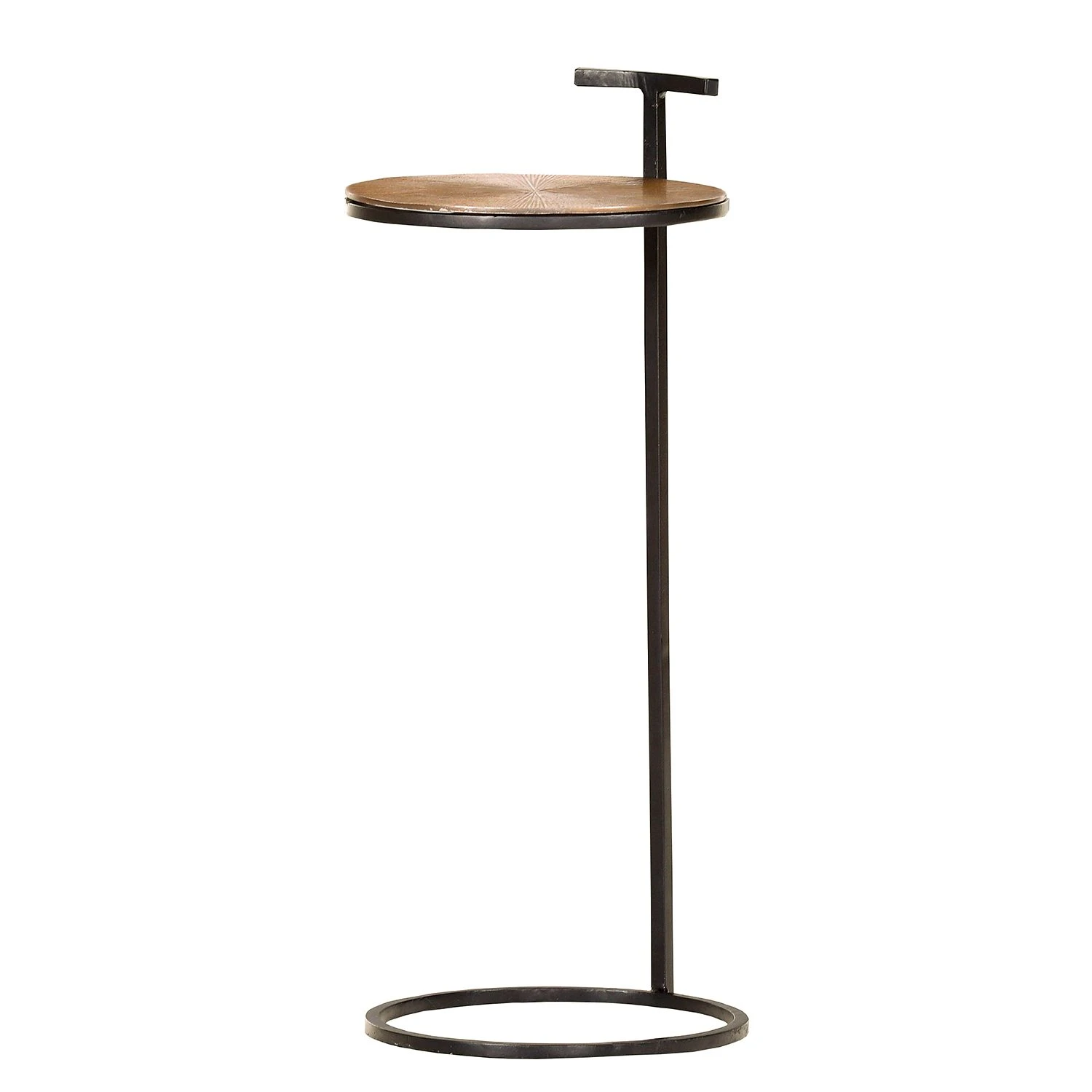 Ars manufacti Beistelltisch Nikko V - Metall - Messing Antik / Schwarz 1 Ars manufacti Beistelltisch Nikko V - Metall - Messing Antik / Schwarz