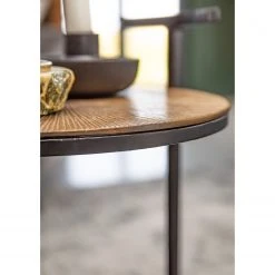 Ars manufacti Beistelltisch Nikko V - Metall - Messing Antik / Schwarz 14 Ars manufacti Beistelltisch Nikko V - Metall - Messing Antik / Schwarz -Wohnzimmermöbel boutique en ligne 1000182819 220505 030 DETAILS P000000001000182819