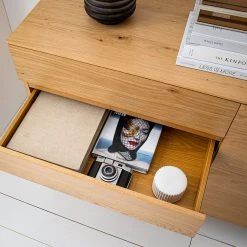 Ars Natura Kommode Nozza - Echtholzfurnier - Eiche / Schwarz -Wohnzimmermöbel boutique en ligne 1000182823 200306 14374700007 MOOD DETAILS P000000001000182823 mood