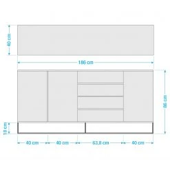 Ars Natura Sideboard Nozza I - Echtholzfurnier - Eiche / Schwarz 33 Ars Natura Sideboard Nozza I - Echtholzfurnier - Eiche / Schwarz -Wohnzimmermöbel boutique en ligne 1000182824 211018 083456000520 SKETCH DETAILS P000000001000182824 sketch