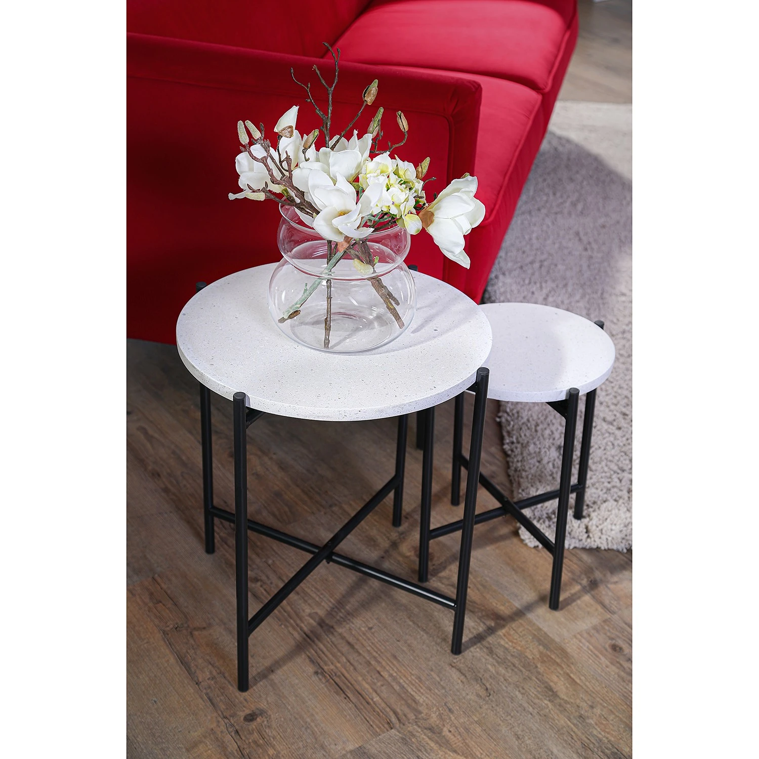 Norrwood Beistelltisch Terrazzo V - Terrazzo / Metall - Mehrfarbig / Schwarz 3 Norrwood Beistelltisch Terrazzo V - Terrazzo / Metall - Mehrfarbig / Schwarz – Bild 3