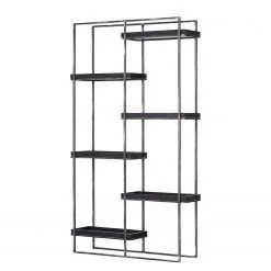 Red Living Regal Pondo - Akazie massiv / Metall - Akazie Schwarz / Schwarz