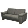 Modoform Sofa Picabu (2-Sitzer) - Antiklederlook - Dunkelgrau