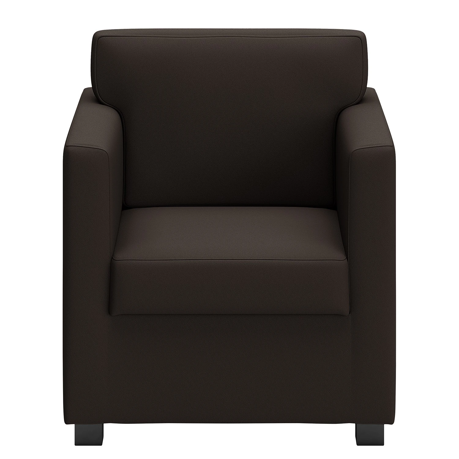 Loftscape Sessel Nibley VIII - Kunstleder - Dunkelbraun 3 Loftscape Sessel Nibley VIII - Kunstleder - Dunkelbraun – Bild 3