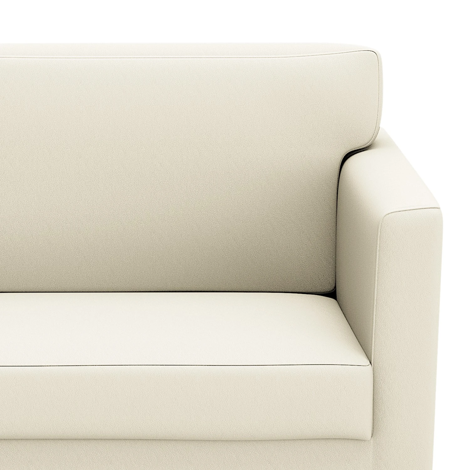 Loftscape Sofa Nibley IV (2-Sitzer) - Kunstleder - Weiß 8 Loftscape Sofa Nibley IV (2-Sitzer) - Kunstleder - Weiß – Bild 8