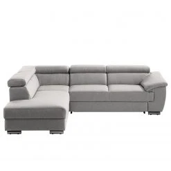 Fredriks Ecksofa Swain - Webstoff - Lichtgrau - Longchair davorstehend links - Schlaffunktion -Wohnzimmermöbel boutique en ligne 1000183414 210323 15242601812 DETAILS P000000001000183414