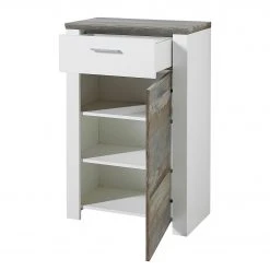 Loftscape Kommode Bickley - Weiß / Driftwood Dekor -Wohnzimmermöbel boutique en ligne 1000183588 210907 14294100039 DETAILS P000000001000183588