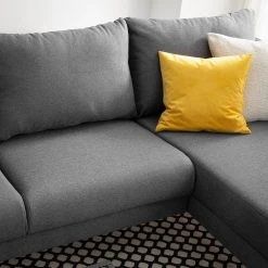 Fredriks Ecksofa Pratt - Webstoff - Dunkelgrau - Longchair davorstehend rechts 14 Fredriks Ecksofa Pratt - Webstoff - Dunkelgrau - Longchair davorstehend rechts -Wohnzimmermöbel boutique en ligne 1000183796 210323 15250001891 DETAILS P000000001000183796