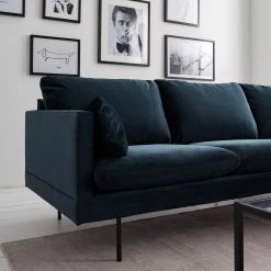 Jack & Alice Ecksofa Ellens III - Samt - Longchair davorstehend rechts -Wohnzimmermöbel boutique en ligne 1000183802 210504 07063900011 DETAILS P000000001000183802
