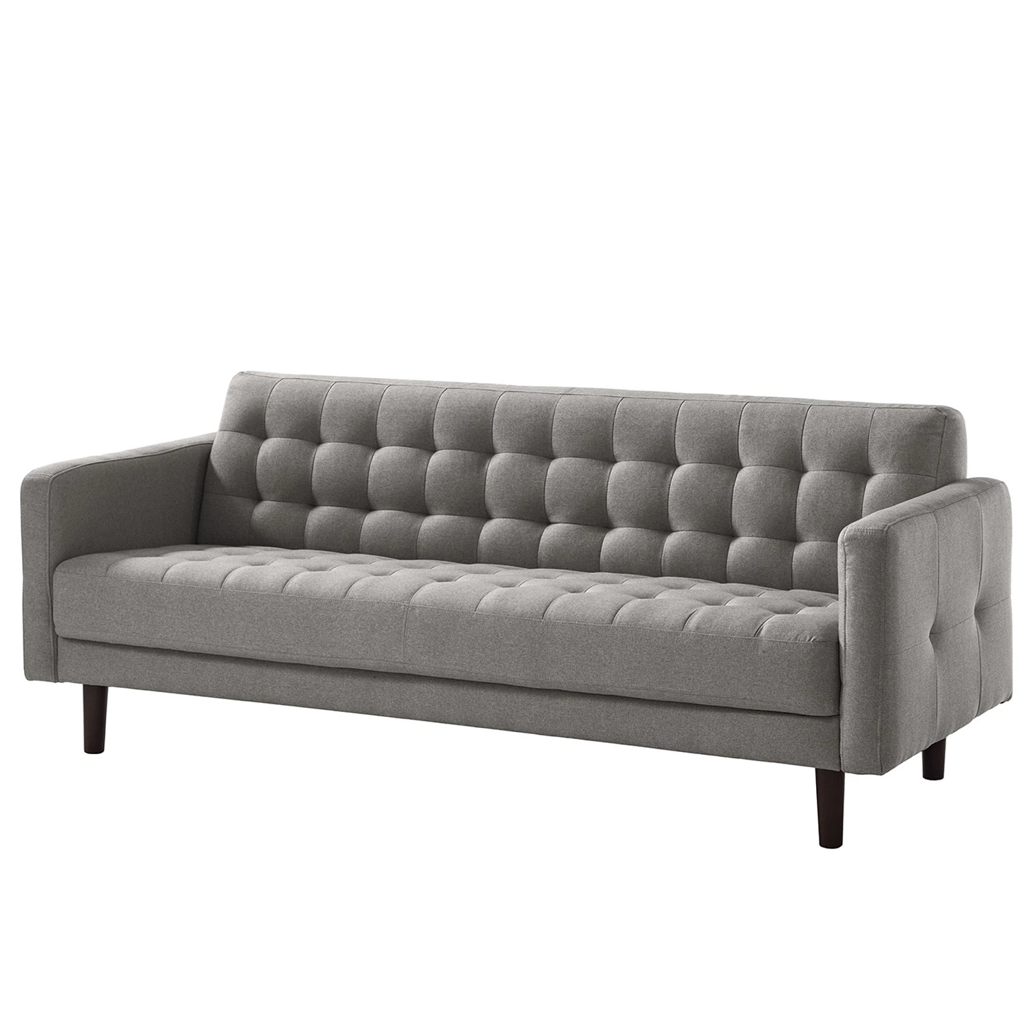Mørteens Sofa Sindi II (3-Sitzer) - Webstoff - Hellgrau 1 Mørteens Sofa Sindi II (3-Sitzer) - Webstoff - Hellgrau
