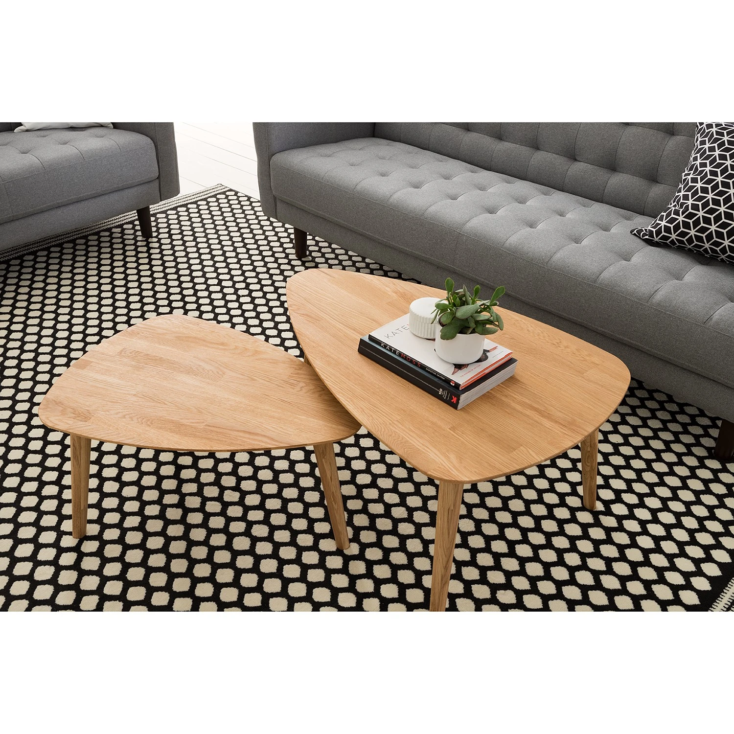 Mørteens Sofa Sindi II (3-Sitzer) - Webstoff - Hellgrau 8 Mørteens Sofa Sindi II (3-Sitzer) - Webstoff - Hellgrau – Bild 8