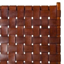 Ars manufacti Loungesessel Bourbourg I - Echtleder / Teakholz massiv - Cognacbraun / Teak -Wohnzimmermöbel boutique en ligne 1000183949 200317 14383100013 DETAILS P000000001000183949