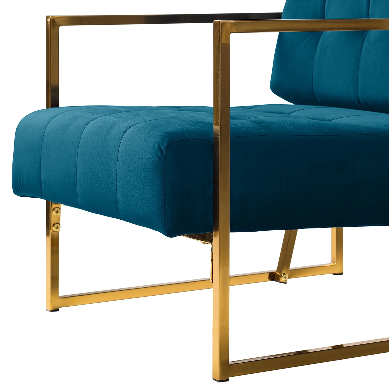 Red Living Sessel Cocora I - Samt - Marineblau 8 Red Living Sessel Cocora I - Samt - Marineblau – Bild 8