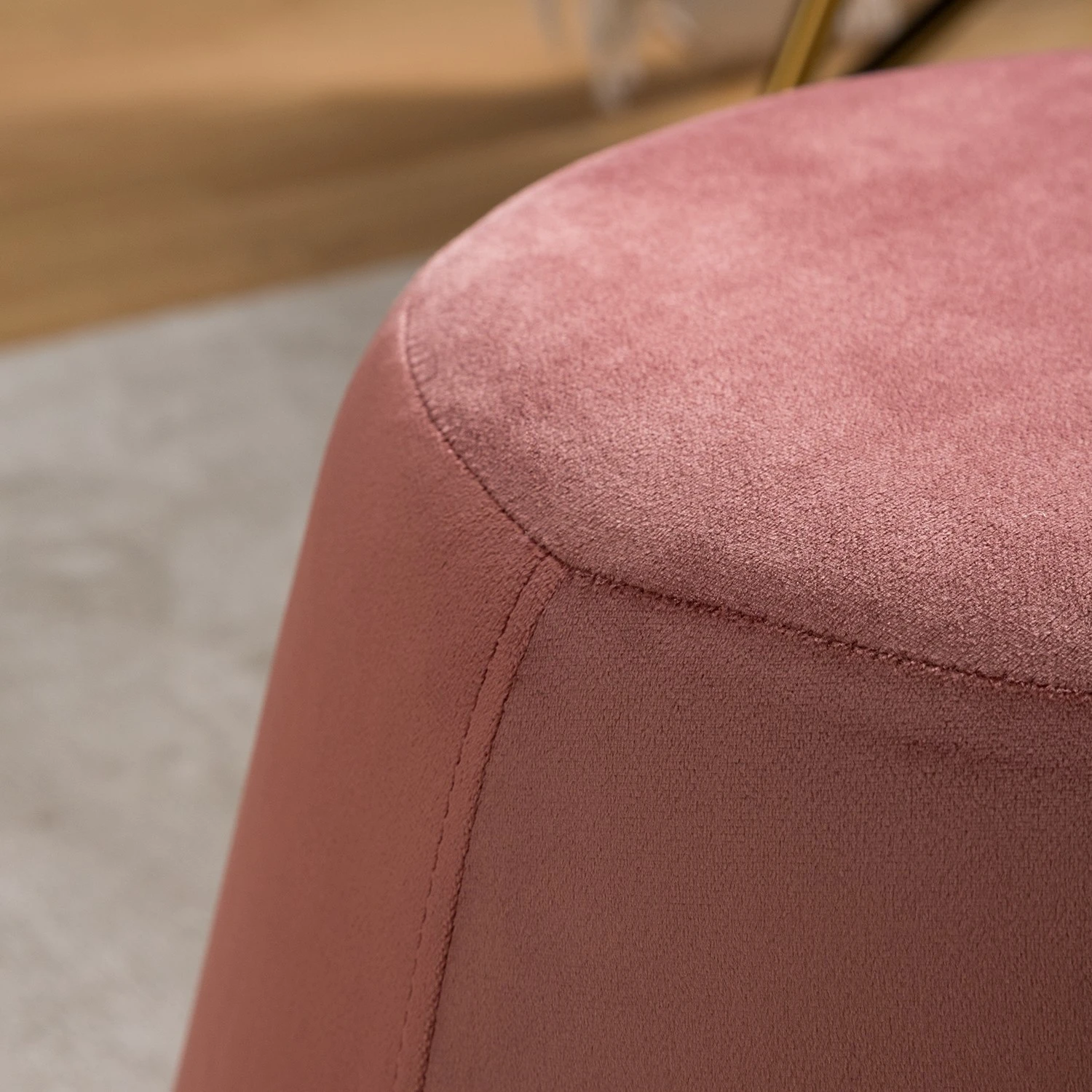 Mørteens Polsterhocker Alak - Samt - Mauve 8 Mørteens Polsterhocker Alak - Samt - Mauve – Bild 8