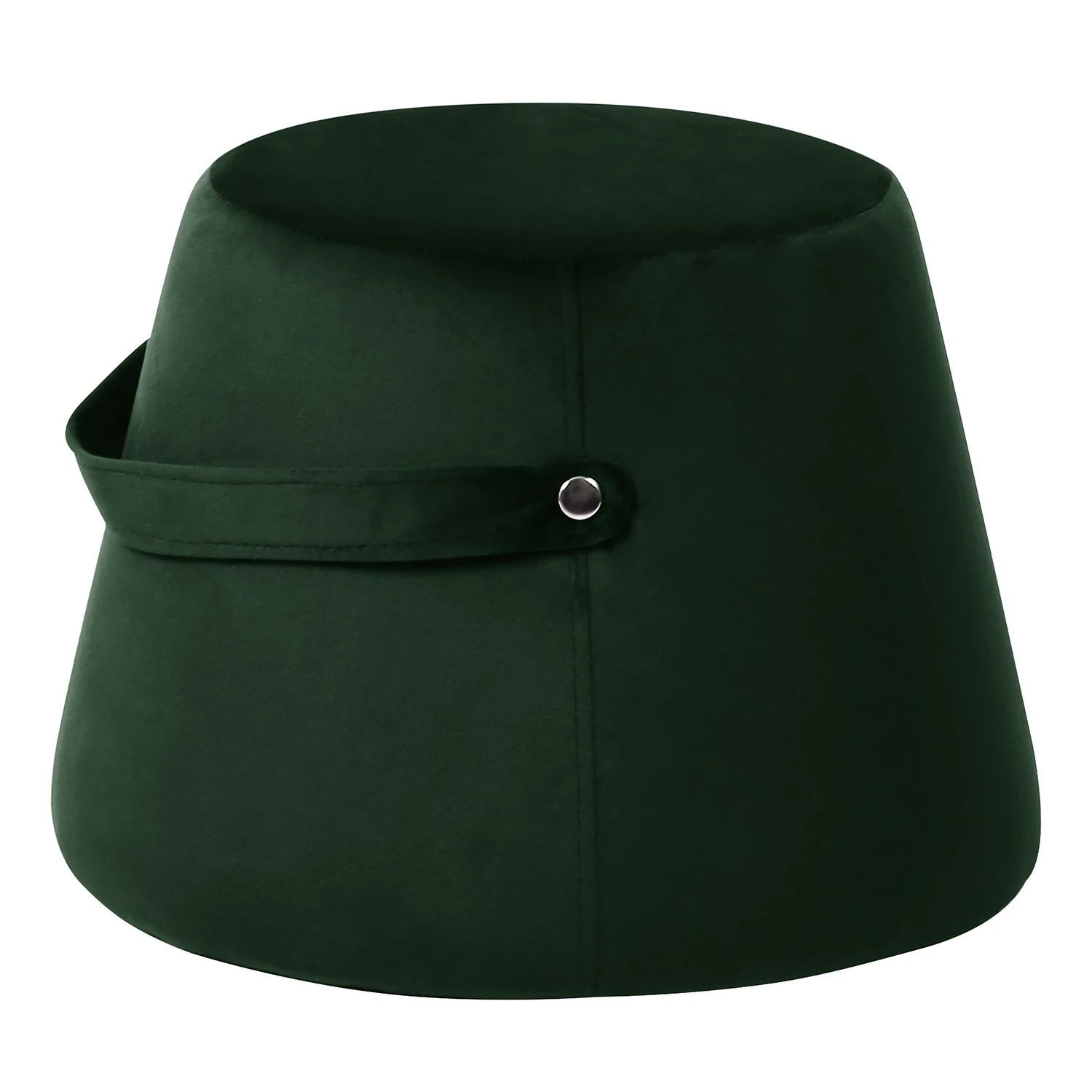 Mørteens Polsterhocker Alok - Samt - Antikgrün 2 Mørteens Polsterhocker Alok - Samt - Antikgrün – Bild 2