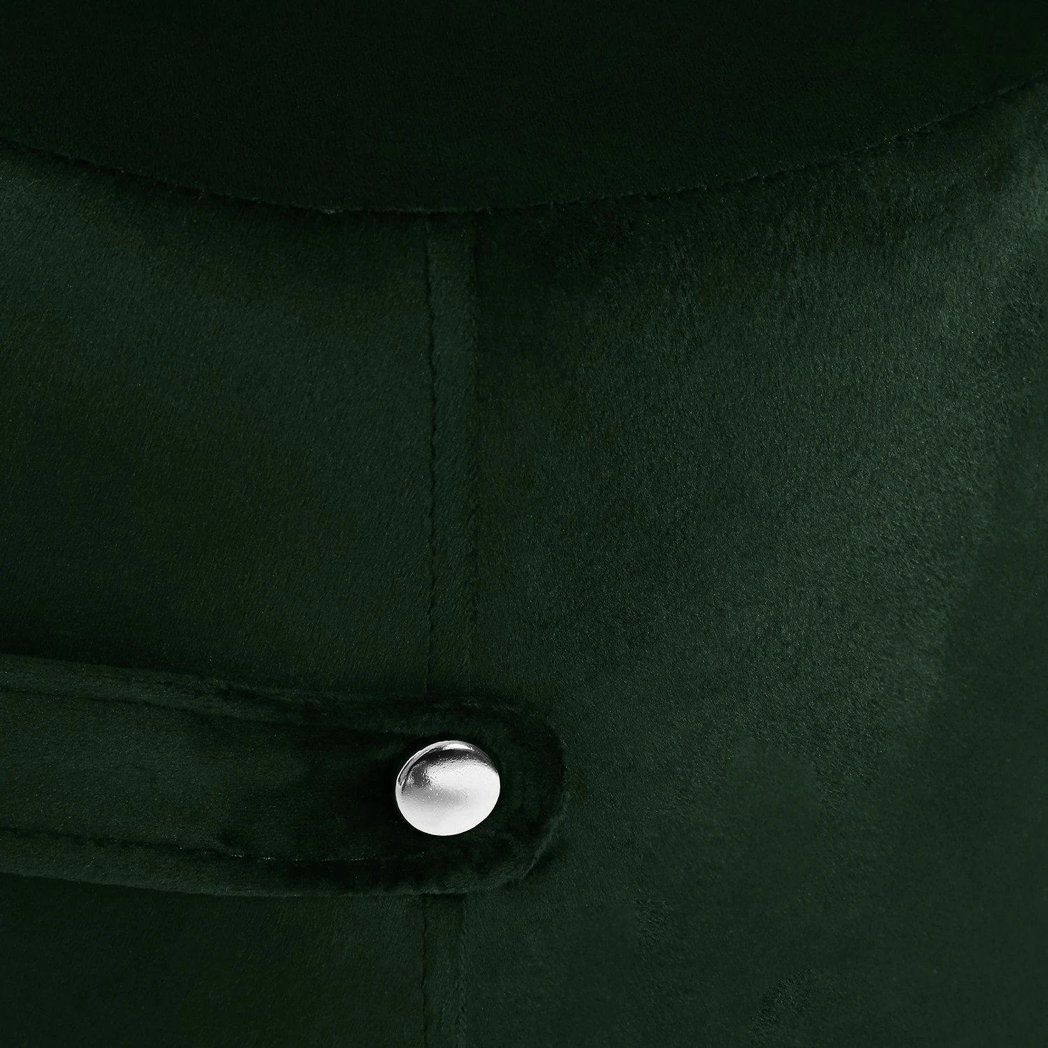 Mørteens Polsterhocker Alok - Samt - Antikgrün 6 Mørteens Polsterhocker Alok - Samt - Antikgrün – Bild 6