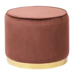 Jack & Alice Polsterhocker Velia - Samt - Mauve