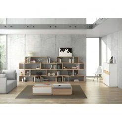 Temahome Regal One II - Eiche / Weiß -Wohnzimmermöbel boutique en ligne 1000183985 190806 13223100017 MOOD DETAILS P000000001000183985 mood
