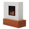 Loftscape Elektrokamin Casablanca - Weiß / Bernstein