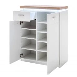 Loftscape Schuhkommode Mundai - Inkl. Beleuchtung - Weiß / Eiche Wotan Dekor 10 Loftscape Schuhkommode Mundai - Inkl. Beleuchtung - Weiß / Eiche Wotan Dekor -Wohnzimmermöbel boutique en ligne 1000184639 190827 14261400066 DETAILS P000000001000184639