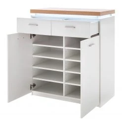 Loftscape Kommode Mundai II - Inkl. Beleuchtung - Weiß / Eiche Wotan Dekor 5 Loftscape Kommode Mundai II - Inkl. Beleuchtung - Weiß / Eiche Wotan Dekor -Wohnzimmermöbel boutique en ligne 1000184641 190827 14261500083 DETAILS P000000001000184641