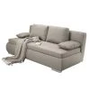 Loftscape Boxspring-Schlafsofa Madang Webstoff - Beige