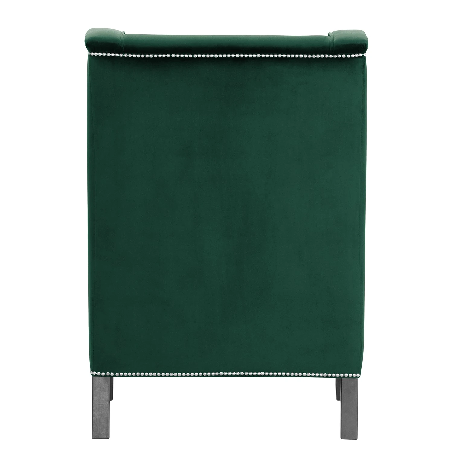 Maison Belfort Sessel Mirina I - Samt Ravi: Antikgrün - Schwarz 5 Maison Belfort Sessel Mirina I - Samt Ravi: Antikgrün - Schwarz – Bild 5