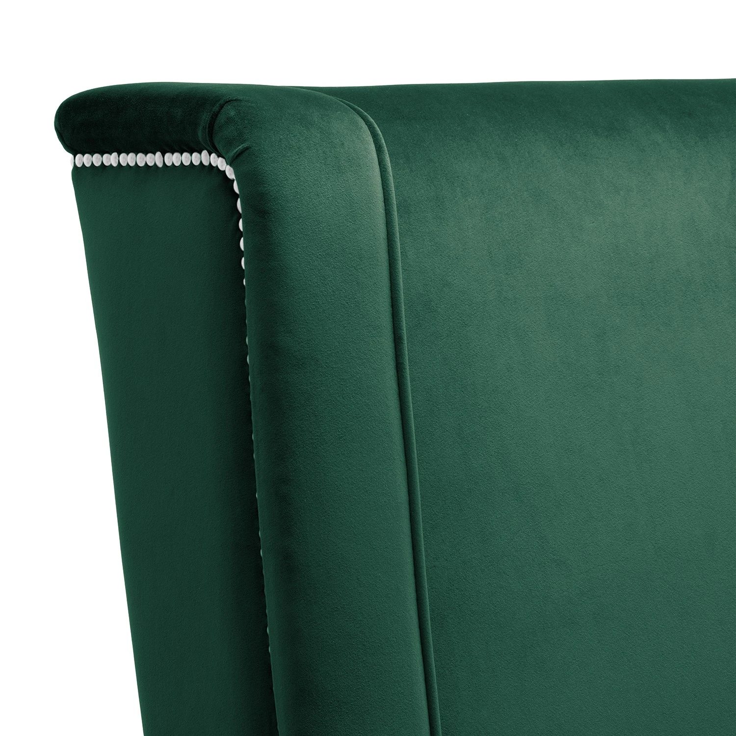 Maison Belfort Sessel Mirina I - Samt Ravi: Antikgrün - Schwarz 6 Maison Belfort Sessel Mirina I - Samt Ravi: Antikgrün - Schwarz – Bild 6