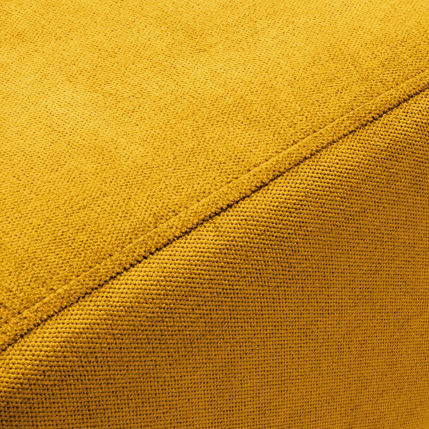 Norrwood Polsterhocker Oldbury I - Webstoff Lito: Maisgelb 4 Norrwood Polsterhocker Oldbury I - Webstoff Lito: Maisgelb – Bild 4